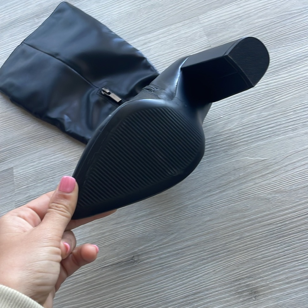 Justfab Block Heel Boot 7.5 - image 5